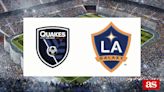 San José Earthquakes 0-3 Los Angeles Galaxy: resultado, resumen y goles