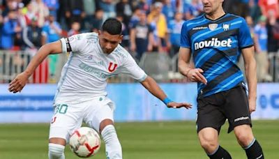 Universidad de Chile ganaba con gol del Chorri Palacios y se suspendió el partido por amenaza de bomba