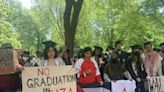 Dozens of Yale University students walk out during commencement ceremony