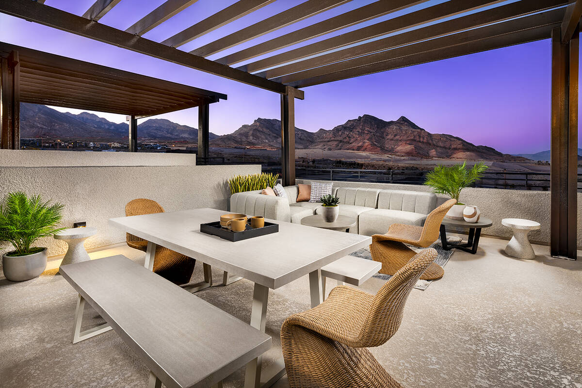 Summerlin showcases Toll Brothers home styles