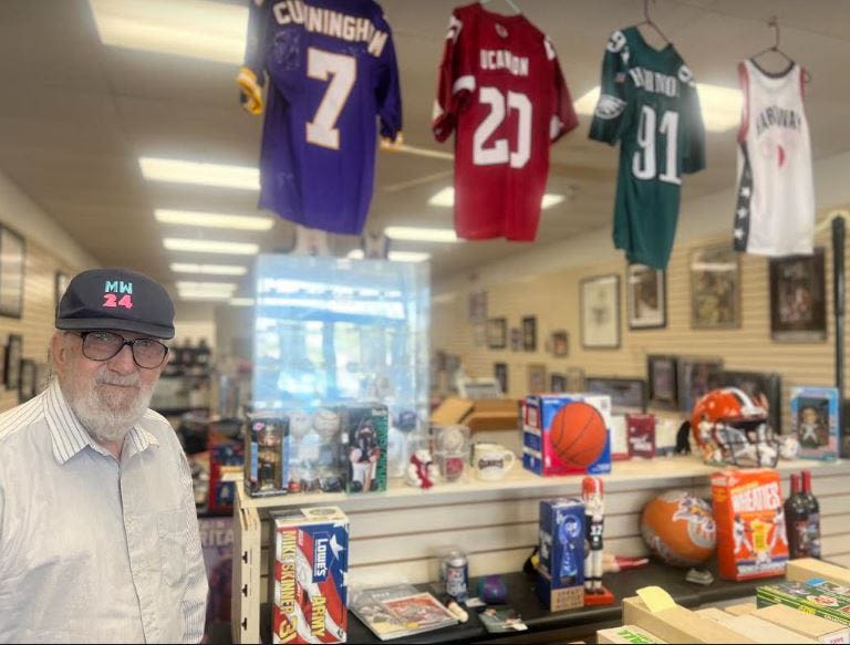 'Uncle Mikey,' 93, closing longtime Mesa sports collectibles shop