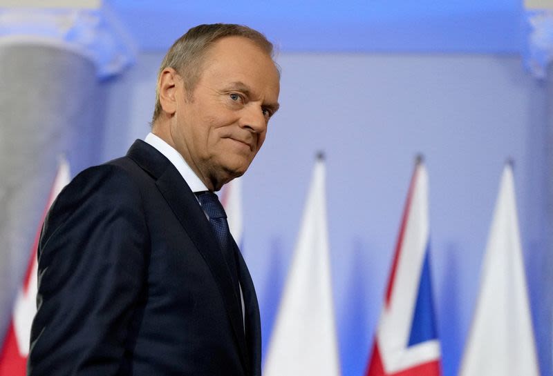 Poland's Tusk says EU vote crucial for keeping war outside the bloc