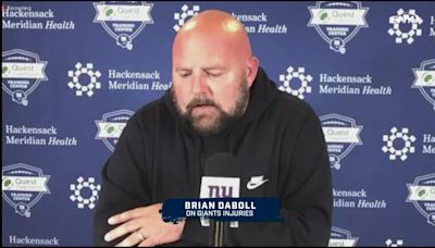 Giants coach Brian Daboll delivers injury updates on Daniel Jones and more | Giants News Conference