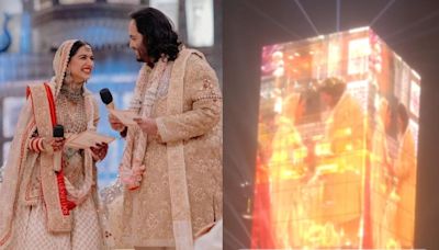 Anant Ambani and Radhika Merchant wedding: Couple’s varmala ceremony played on 27-storey Antilla in Mumbai