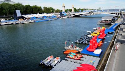 Olympic triathlon training cancelled again over continuing concerns about water quality in the Seine