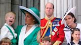 Photos show the younger royals stealing the show at Trooping the Colour over the years