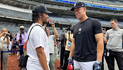 Aaron Judge Gives Knicks' Jalen Brunson Special Gift, Bigger Message