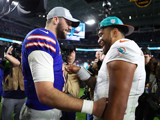 Bills' Josh Allen shows love for Dolphins' Tua Tagovailoa after injury