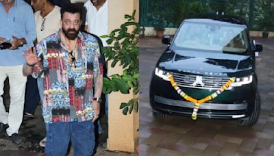 Sanjay Dutt Treats Himself To Nearly ₹4 Crore Swanky New Range Rover Car On 65th Birthday, Takes It For A Spin (VIDEO)