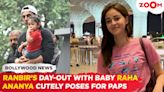 Ranbir Kapoor & Baby Raha's day out | Ananya Panday patiently waits for paps