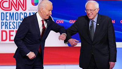 Bernie Sanders steps up to endorse Biden staying in the race in NYT 'guest essay'