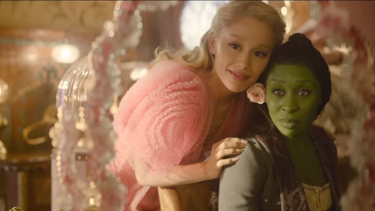 Wicked trailer is epic, but not very musical