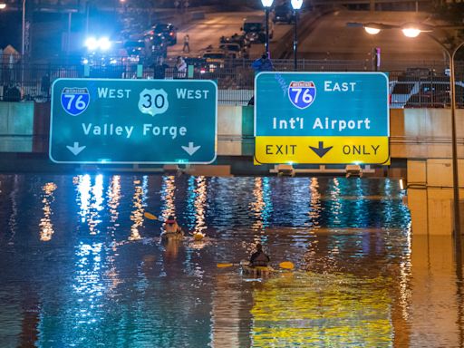 One city has received nearly 4 times average rainfall this month