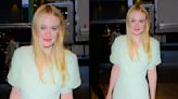 Dakota Fanning Makes the Case for Mint in Pastel Victoria Beckham Dress for ‘CBS Mornings’ Appearance, Talks ‘The Watchers’ Movie