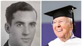 A 101-year-old WWII veteran finally walked at his college graduation ceremony, 80 years after he was supposed to