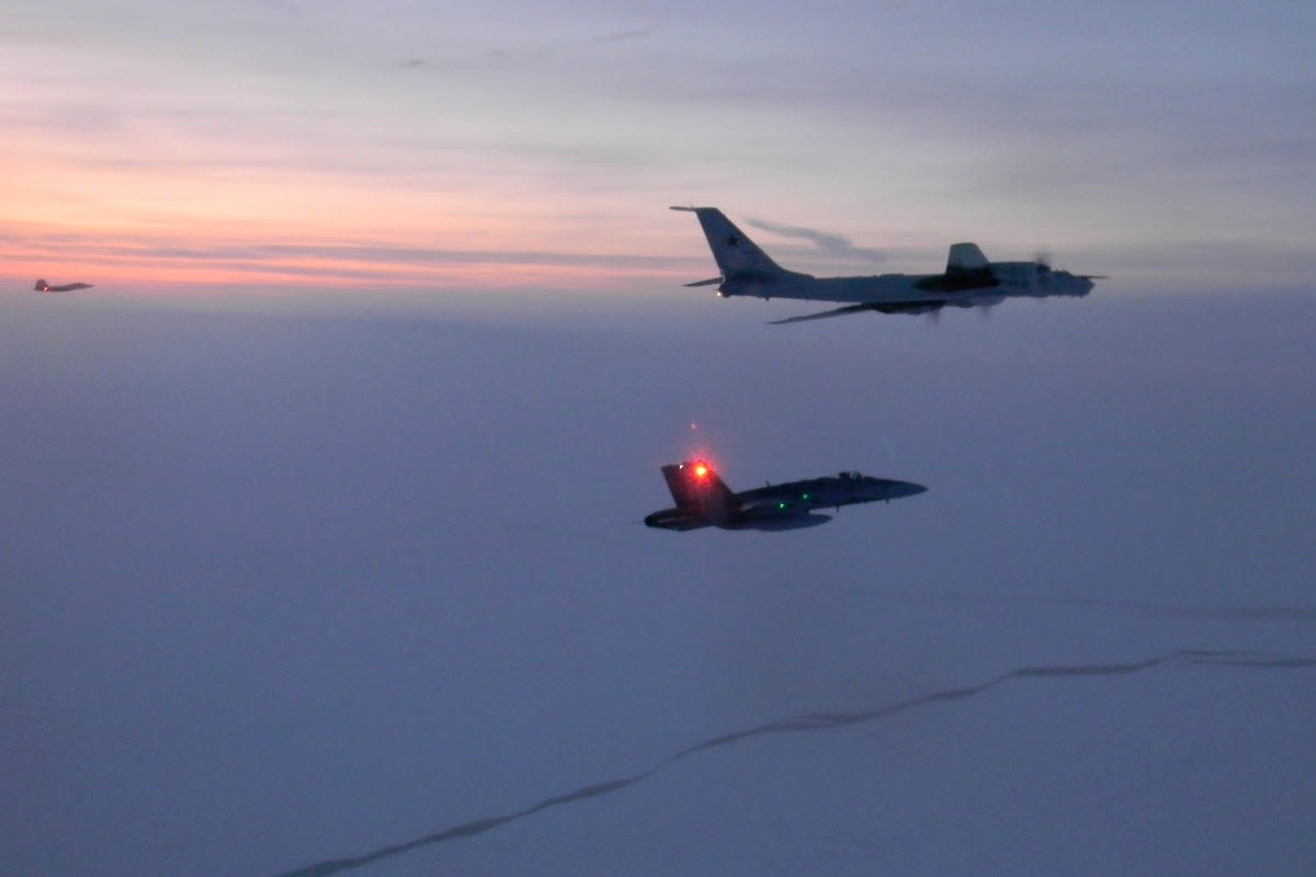 US intercepts Russian aircraft