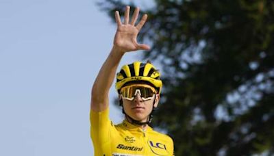 Pogacar edges Vingegaard to add more seconds to Tour de France lead and match a 76-year-old mark