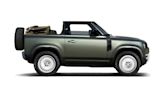 超吸睛且限量五輛的 Land Rover Defender Convertible 目前已開始接受預訂