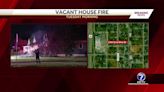 Vacant house goes up in flames in North Omaha