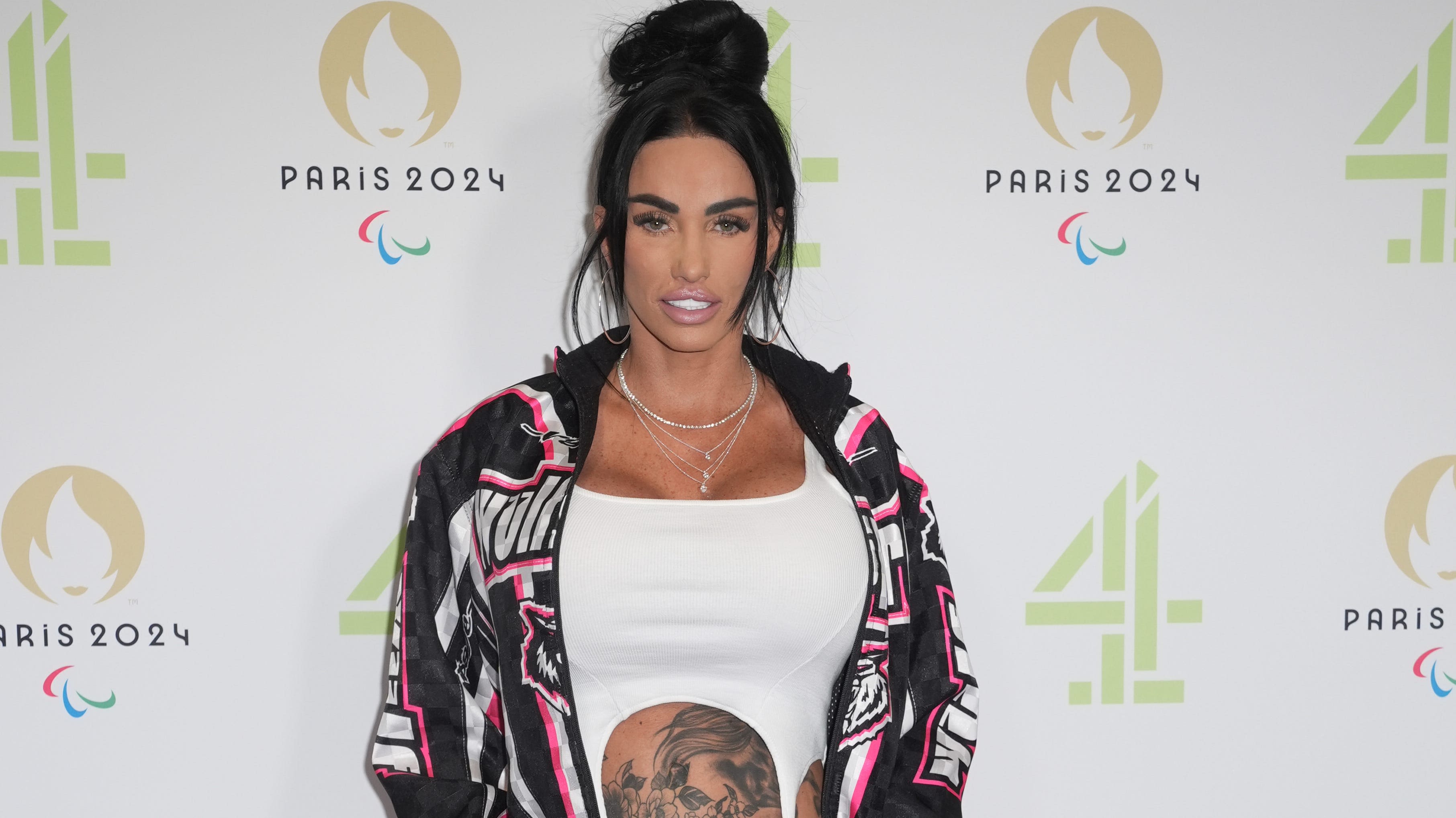 Katie Price says she is ‘not running from matters’ after arrest warrant issued