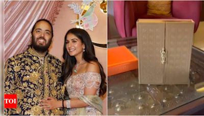 Check out Anant Ambani and Radhika Merchant's lavish wedding card for their employees | Hindi Movie News - Times of India