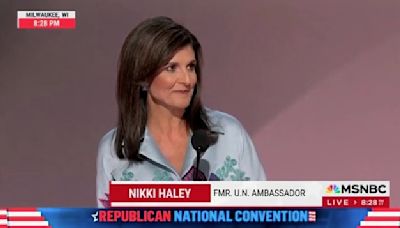 Trump’s Most Bitter Primary Rival Nikki Haley Kisses the Ring in RNC Speech