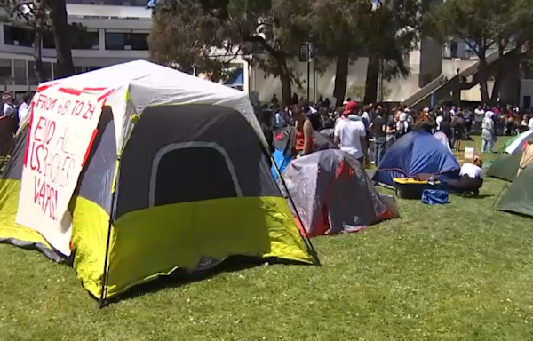 San Francisco State students join growing pro-Palestinian protest movement