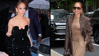 Jennifer Lopez Goes From Business to Pleasure in Two Dramatically Different Looks