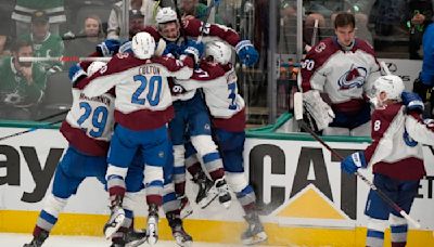 Wood scores 11:03 in OT as Avalanche finish off 3-goal comeback to beat Stars 4-3 to open 2nd round