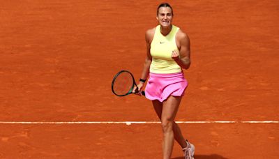 Madrid: Aryna Sabalenka survives big scare in opener, Elena Rybakina safely through