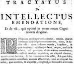 Tractatus de Intellectus Emendatione