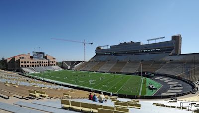 Social media reacts to man driving his pickup truck onto Folsom Field