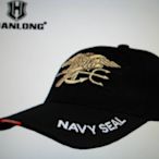品名：軍事主题帽 美軍海豹突擊隊纪念棒球帽 戰術帽海豹款