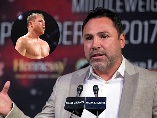 Óscar de la Hoya reprende contra aficionados que pagaron para ver pelear al Canelo Álvarez