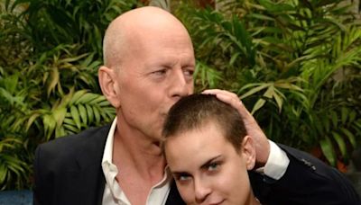 Se quebró una de las hijas de Bruce Willis y confesó todo sobre la salud de su padre