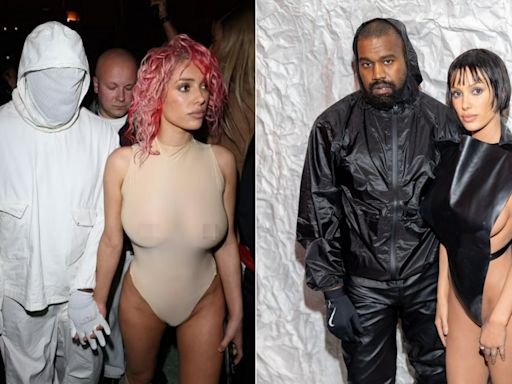 Kanye West e Bianca Censori são vistos discutindo em meio a polêmicas sobre look revelador da modelo