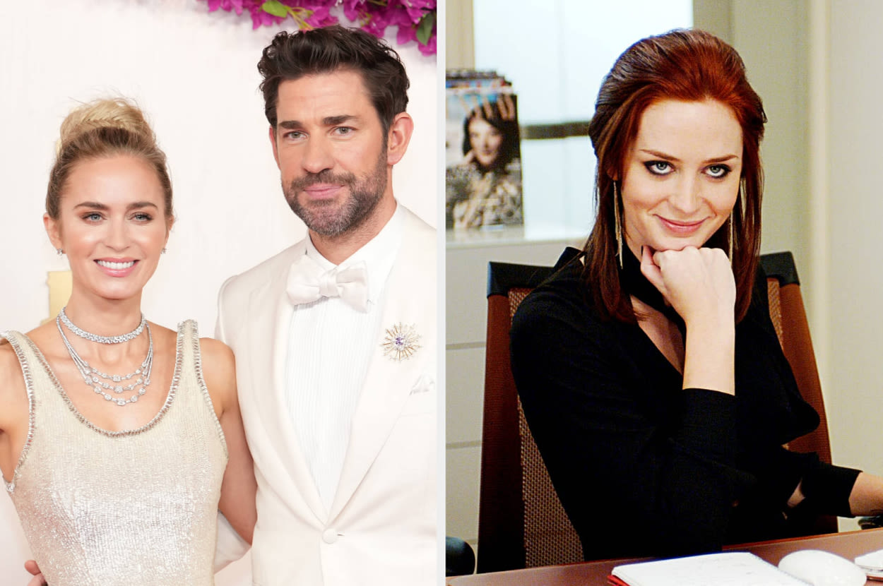 Emily Blunt Shared Her And John Krasinski's Kids' Brutal Reaction To Watching Her In "The Devil Wears Prada"