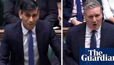 PMQs: Sunak and Starmer clash over taxes and pensions – video
