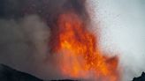 Italy's Mount Etna erupts in fiery display as lava spews from crater over Sicily