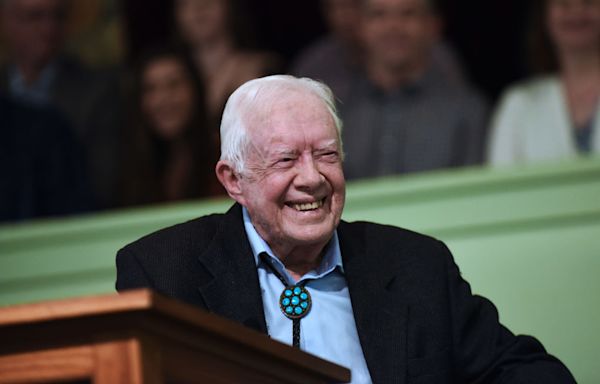 Jimmy Carter excited to vote for Harris in 2024 presidential election, son says