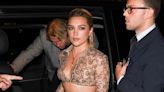 Florence Pugh Went Braless Underneath a Sheer Cropped Cardigan