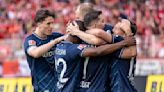 Leverkusen extends unbeaten record to 48 games with 5-1 rout of Frankfurt without suspended Alonso