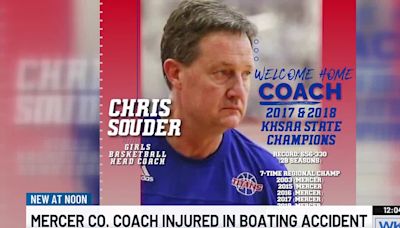 Kentucky high school basketball coach says he’s lucky to be alive after boating accident