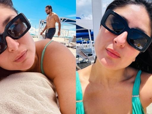 Kareena Kapoor shares beachy vacation pictures with ‘photobomber’ Saif Ali Khan