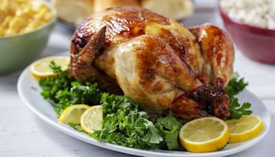 John Torode's 'golden tip' for a perfect roast chicken is ice cube method