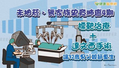 未抽菸、無家族史竟肺癌第4期！標靶治療＋達文西手術讓32歲男父親節「重生」 | 蕃新聞