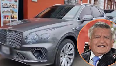 “Un gustito”: César Acuña luce camioneta de lujo Bentley, de 350 mil dólares, y genera indignación