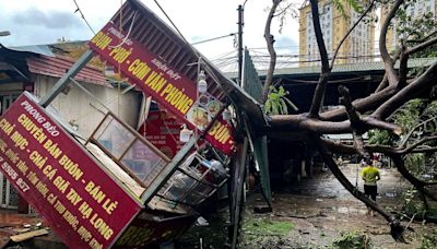 Family killed in landslide as Yagi hits Vietnam