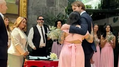 Hija de Luis Enrique Guzmán se casó en casa de Silvia Pinal y asistió toda la familia