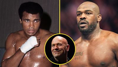 Dana White compares UFC champ to Muhammad Ali as he calls MMA star greatest ever